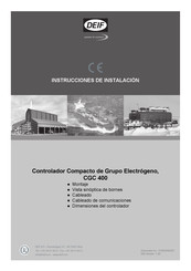 Deif CGC 400 Instrucciones De Instalación