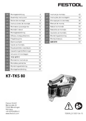 Festool KT-TKS 80 Instrucciones De Montaje