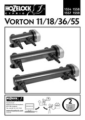 Hozelock Vorton 55 Manual Del Usario