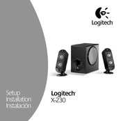 Logitech X-230 Manual De Instrucciones
