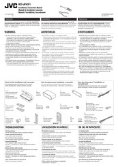 JVC KD-AVX1 Manual De Instalación/Conexion