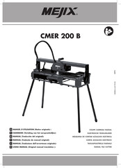 Mejix CMER 200 B Manual De Instrucciones