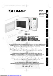 Sharp R-333 Manual De Instrucciones