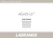 Lagrange Nutris 499 001 Modo De Empleo