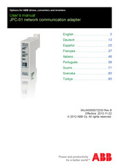 ABB JPC-01 Manual Del Usuario