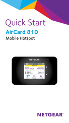 Netgear AirCard 810 Guía Rápida