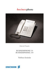 Ericsson BUSINESSPHONE 250 Guía De Usuario