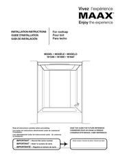 MAAX 101345 Guia De Instalacion