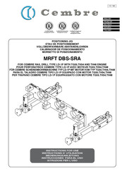 Cembre MRFT DBS-SRA Instrucciones Para El Uso