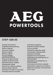 AEG STEP 1200 XE Manual Original