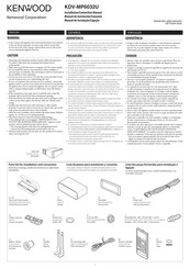 Kenwood KDV-MP6032U Manual De Instalación/Conexion