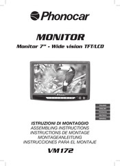 Phonocar VM 172 Instrucciones Para El Montaje