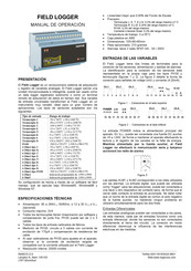 Novus FieldLogger Manual De Operación