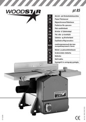 Woodstar pt 85 Manual Del Usuario