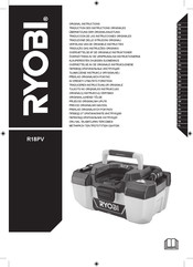 Ryobi R18PV Traducción De Las Instrucciones Originales