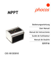 Phocos MPPT Manual De Instrucciones