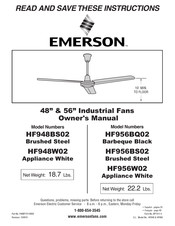 Emerson HF948BS02 Manual De Instrucciones