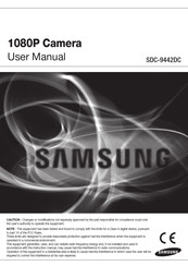 Samsung SDC-9442DC Manual Del Usario