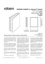 Robern Safeseal MP Manual De Instalación