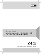 MSA V-GARD 520 Manual Del Operador