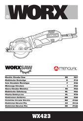 Worx SAW WX423 Manual De Instrucciones Adicionales