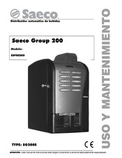 Saeco SG200E Uso Y Mantenimiento