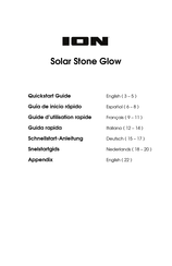 ION Glow Stone Solar Guia De Inicio Rapido
