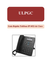 Cisco 6921 Guía Rápida