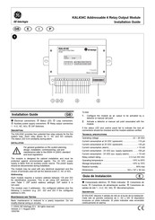 Ge Interlogix KAL434C Guia De Inicio Rapido