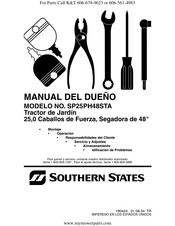 Southern States SP25PH48STA Manual Del Operador