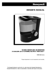 Honeywell HWM-950 Serie El Manual Del Propietario