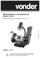 vonder MLV 370 Manual De Instrucciones