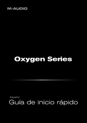 M-Audio Oxygen Serie Guia De Inicio Rapido