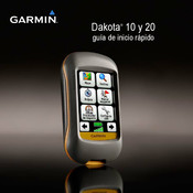 Garmin Dakota 20 Guia De Inicio Rapido