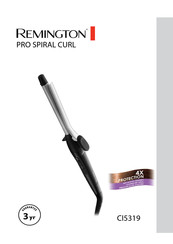 Remington PRO SPIRAL CURL CI5319 Manual De Instrucciones