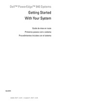 Dell PowerEdge 840 Procedimientos Iniciales Con El Sistema
