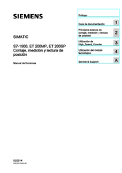 Siemens SIMATIC S7-1500 Manual De Funciones