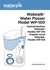 Waterpik WP-100 Serie Manual De Instrucciones