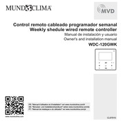 mundoclima WDC-120GWK Manual De Instalación Y Usuario