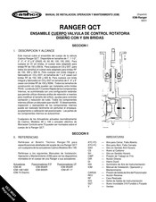 cashco RANGER QCT Manual De Instalación, Operación Y Mantenimiento