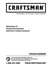 Craftsman CMKGAAV45099000 Manual De Instrucciones