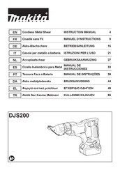 Makita DJS200 Manual De Instrucciones