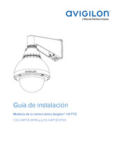 Motorola Solutions Avigilon 2.0C-H4PTZ-DP30 Guia De Instalacion