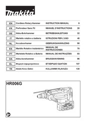 Makita HR006G Manual De Instrucciones