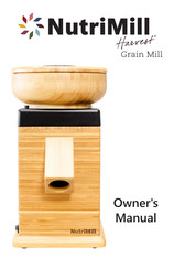 NutriMill Harvest Grain Mill El Manual Del Propietario