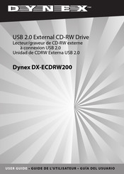 Dynex DX-ECDRW200 Guia Del Usuario