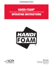 ICP HANDI-FOAM Instrucciones De Operación