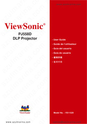 ViewSonic PJ558D Guia Del Usuario