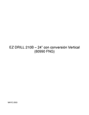 E-Z DRILL 210B Manual Del Usuario