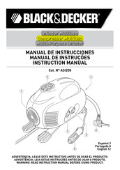 Black and Decker ASI200 Manual De Instrucciones